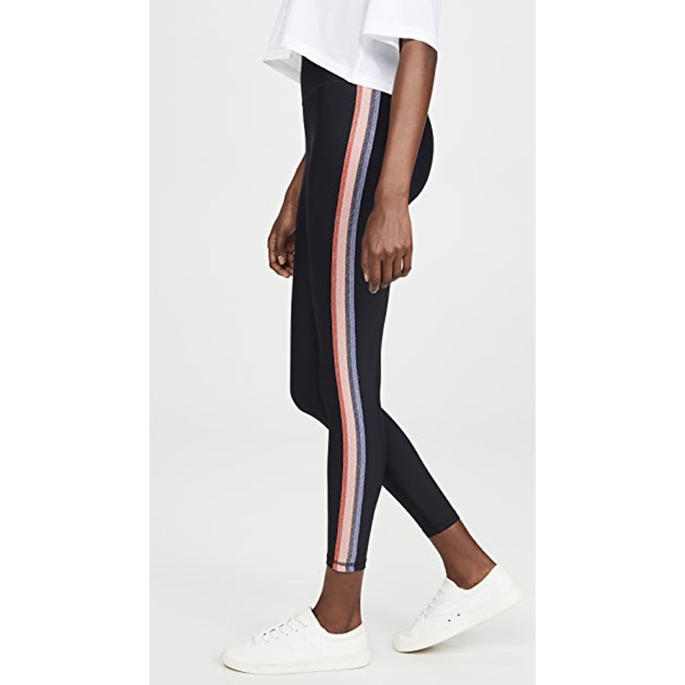 Spiritual‎ Gangster Sz Medium Sparkle Stripe Leggings